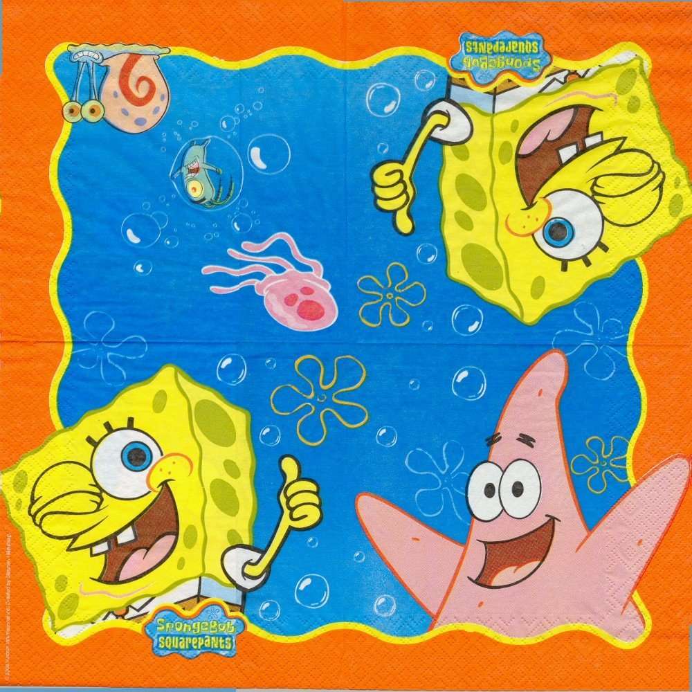 Detail Spongebob Napkin Nomer 46