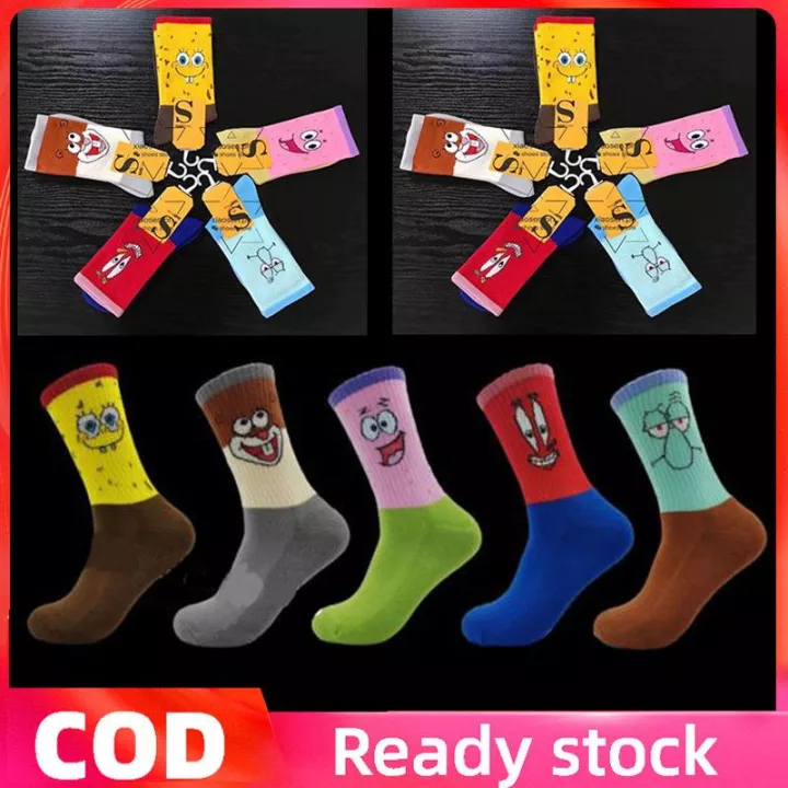 Detail Spongebob Nike Socks Nomer 34