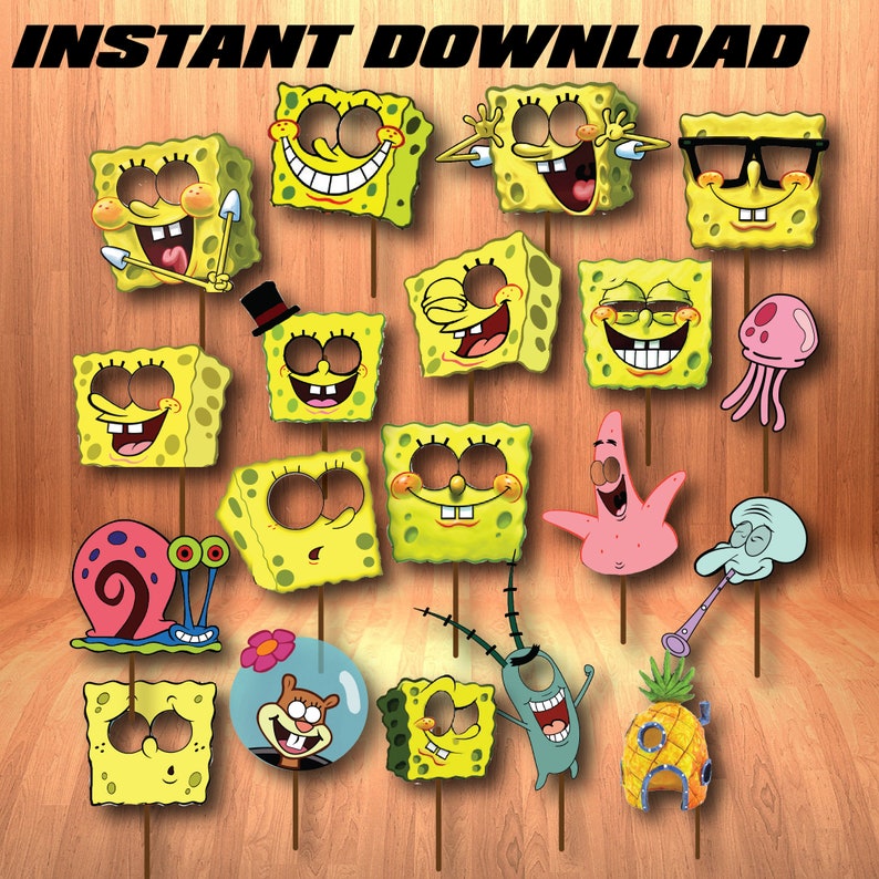 Detail Spongebob Photo Booth Nomer 17