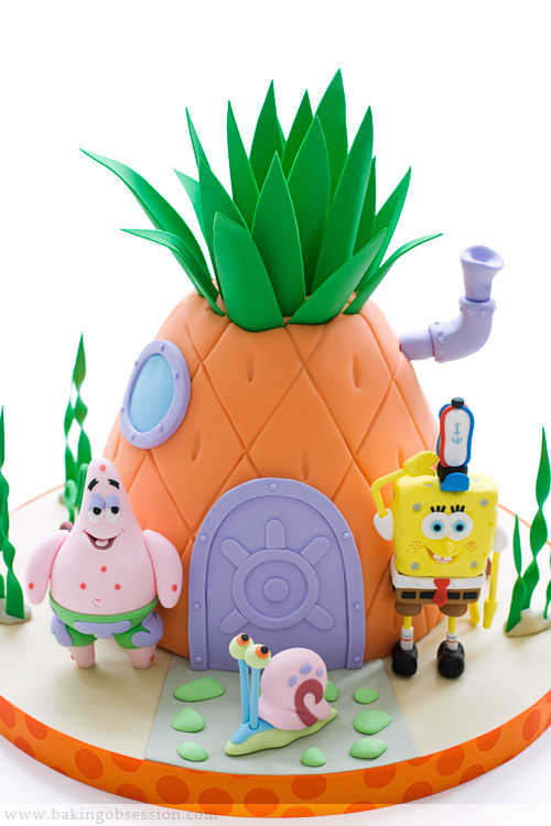 Detail Spongebob Pineapple House Cake Nomer 2