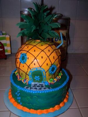 Detail Spongebob Pineapple House Cake Nomer 17
