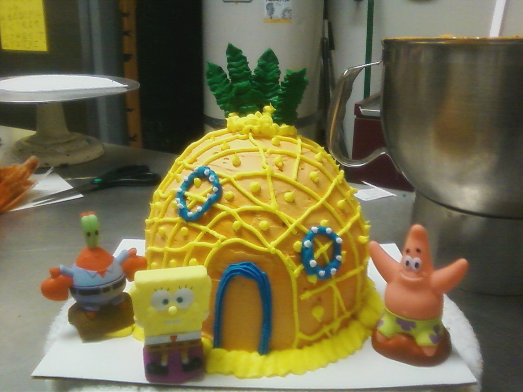 Detail Spongebob Pineapple House Cake Nomer 28