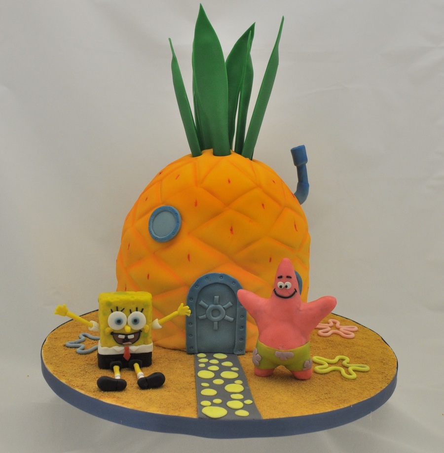 Detail Spongebob Pineapple House Cake Nomer 4