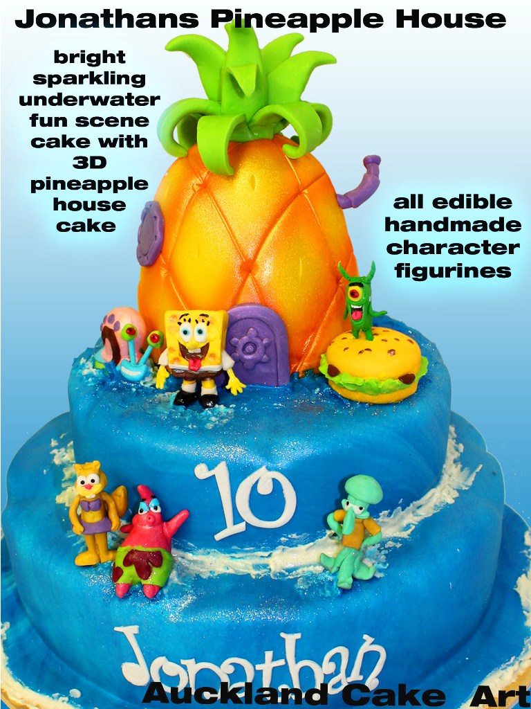 Detail Spongebob Pineapple House Cake Nomer 33