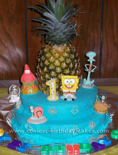 Detail Spongebob Pineapple House Cake Nomer 37