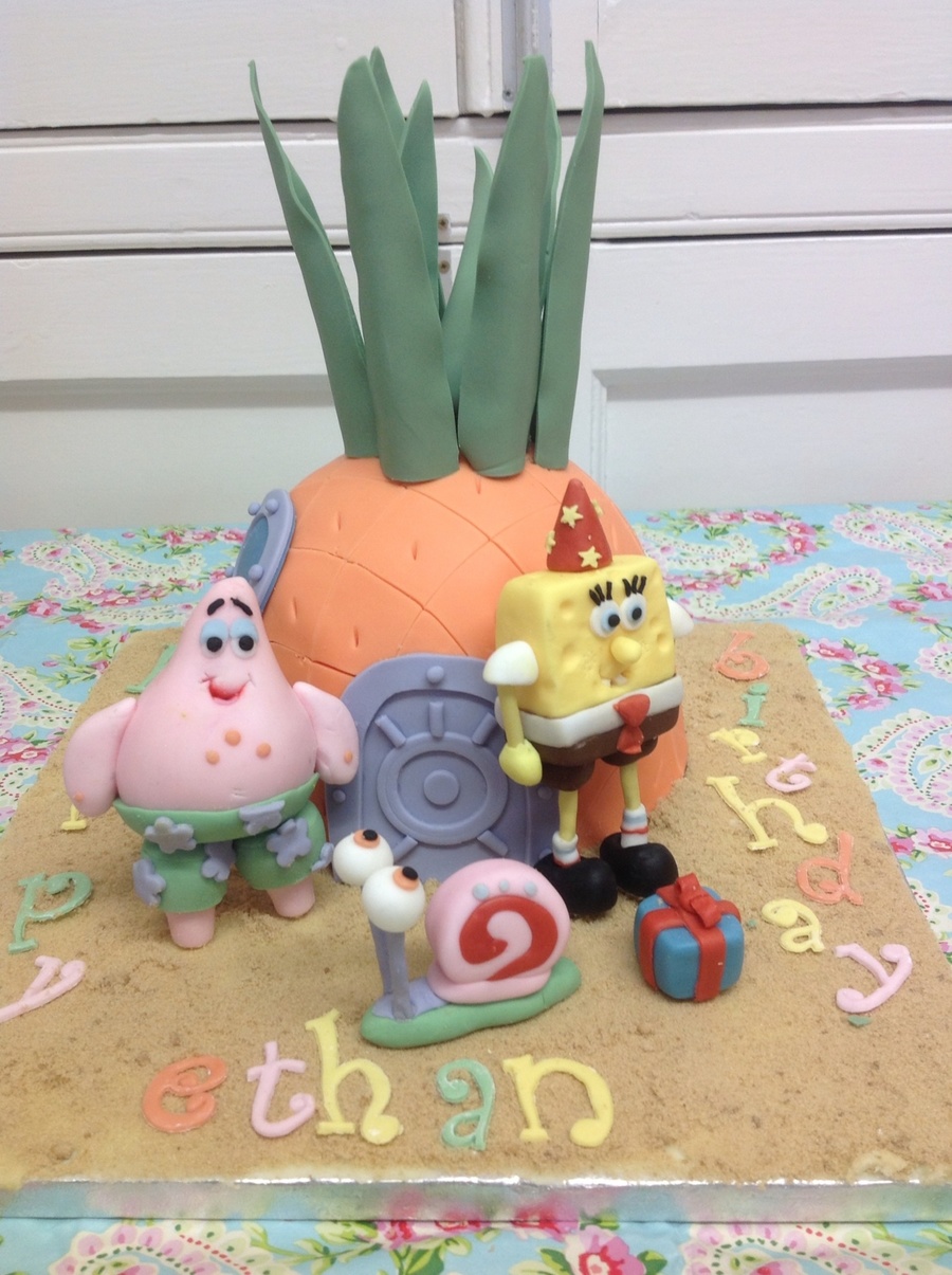 Detail Spongebob Pineapple House Cake Nomer 38
