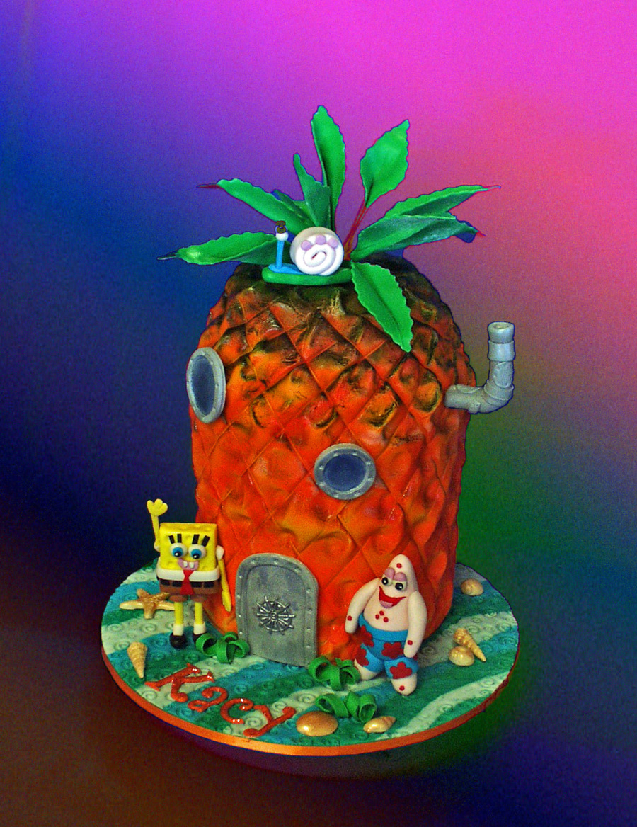 Detail Spongebob Pineapple House Cake Nomer 9