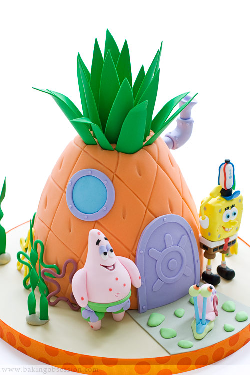 Detail Spongebob Pineapple House Cake Nomer 10