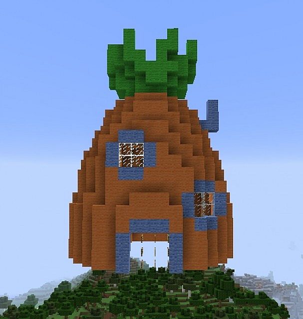 Detail Spongebob Pineapple House Minecraft Nomer 15