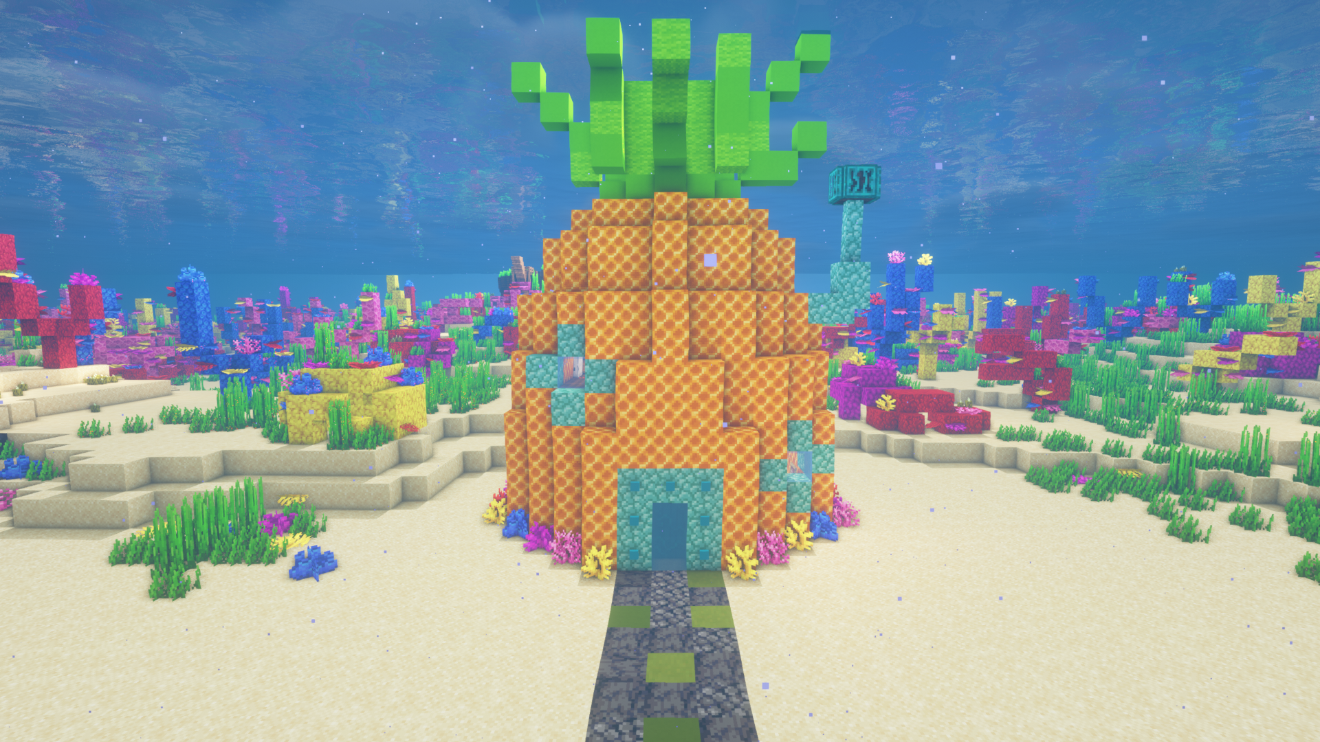 Detail Spongebob Pineapple House Minecraft Nomer 3