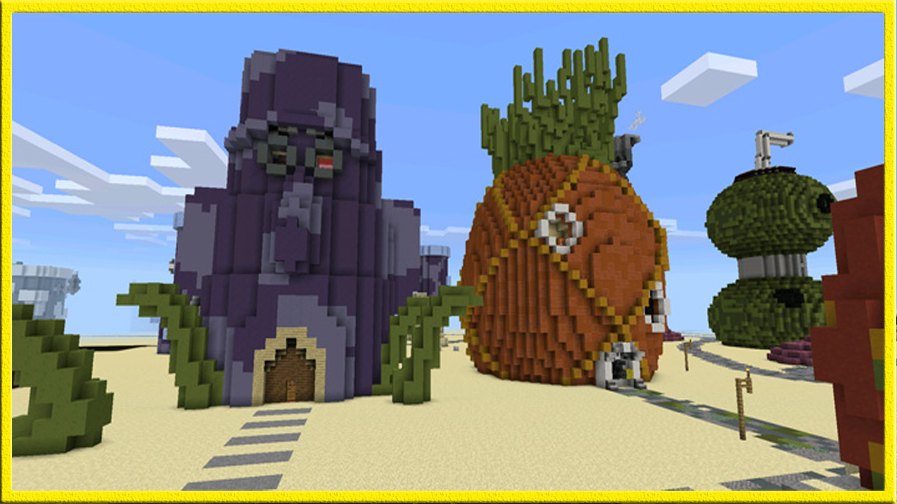 Detail Spongebob Pineapple House Minecraft Nomer 40