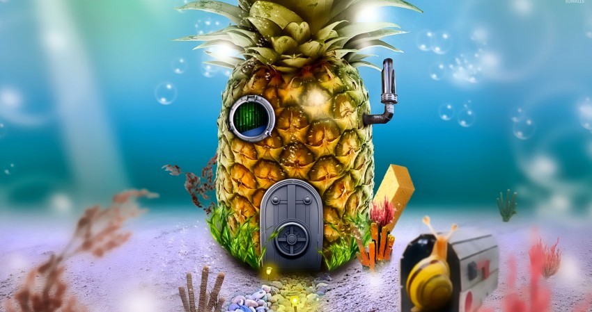 Detail Spongebob Pineapple Wallpaper Nomer 13