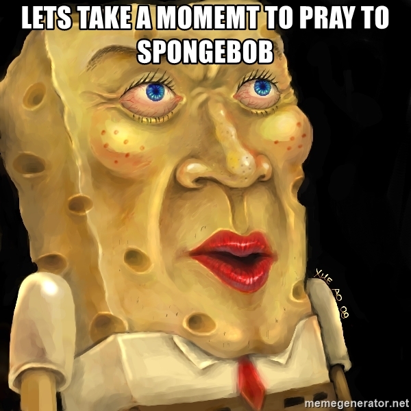 Detail Spongebob Praying Meme Nomer 53