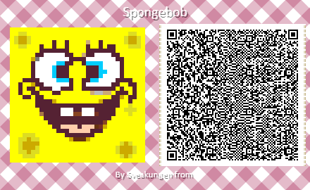 Detail Spongebob Qr Code Animal Crossing Nomer 7