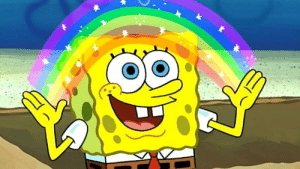 Detail Spongebob Rainbow Meme Generator Nomer 12