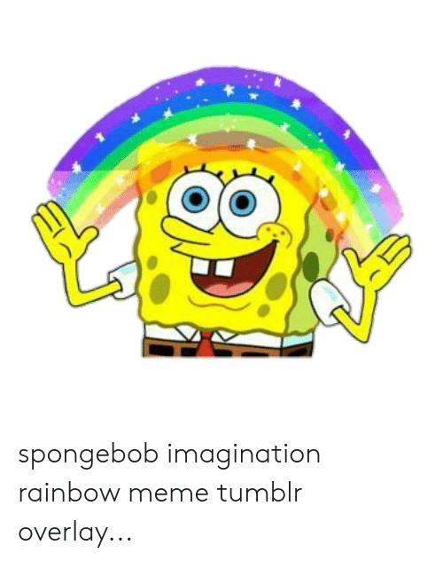 Detail Spongebob Rainbow Meme Generator Nomer 15