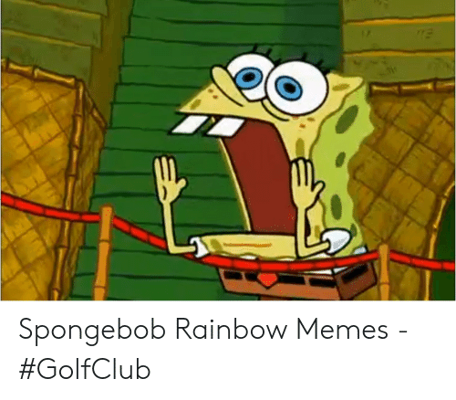 Detail Spongebob Rainbow Meme Generator Nomer 17