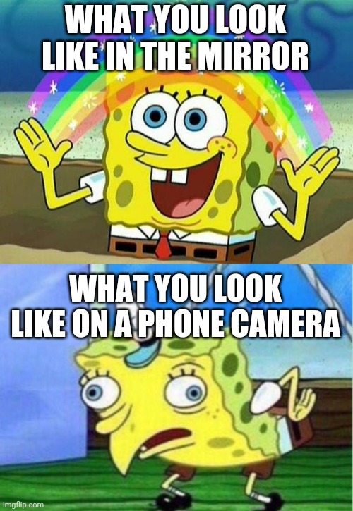 Detail Spongebob Rainbow Meme Generator Nomer 29