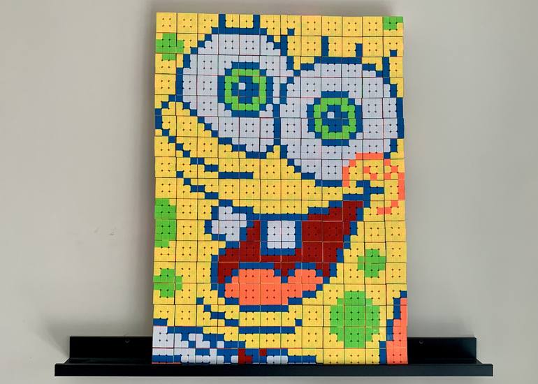 Detail Spongebob Rubiks Cube Nomer 19