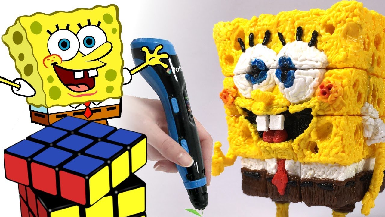 Detail Spongebob Rubiks Cube Nomer 5