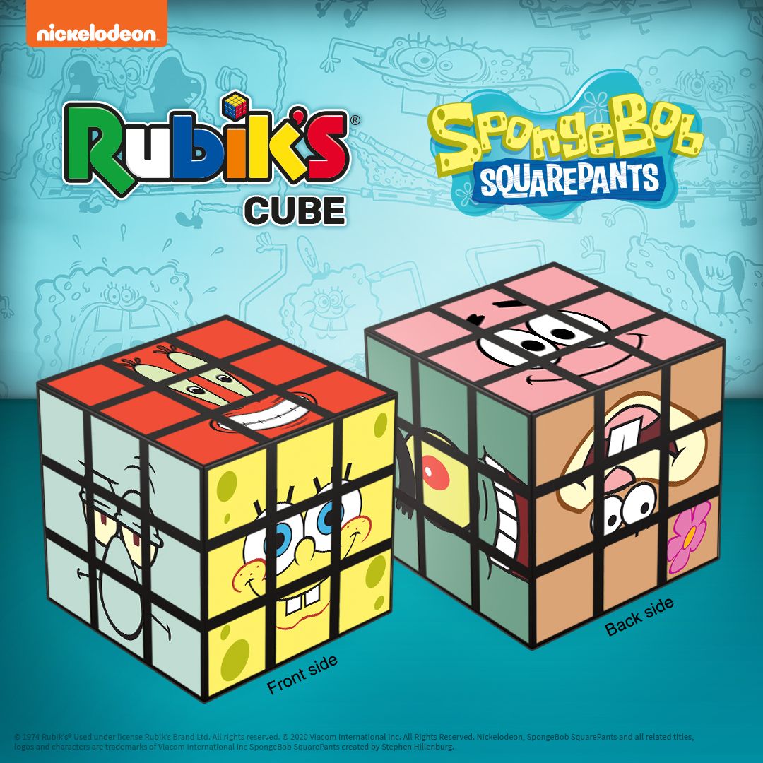 Detail Spongebob Rubix Cube Nomer 7