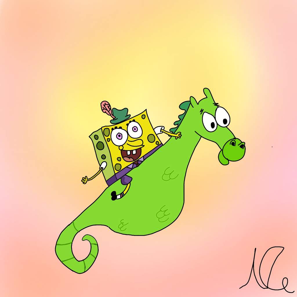 Detail Spongebob Seahorse Nomer 42