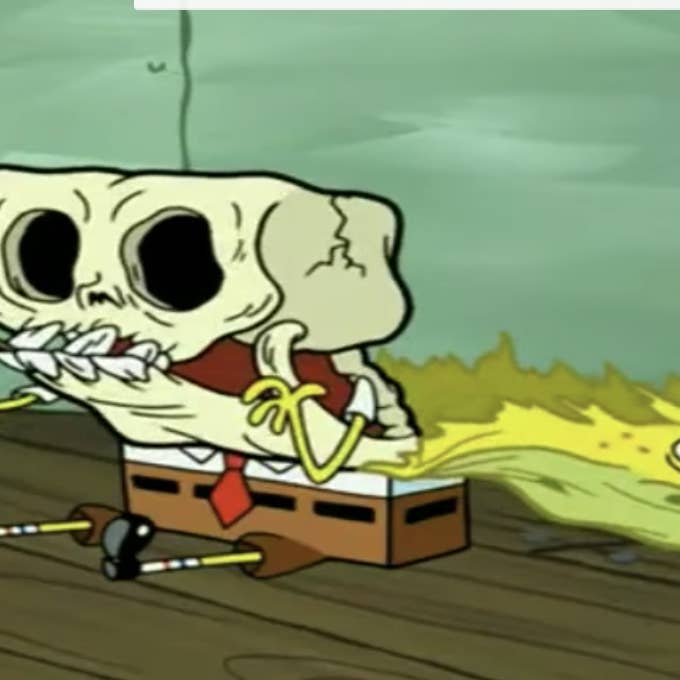 Detail Spongebob Skeleton Meme Nomer 21