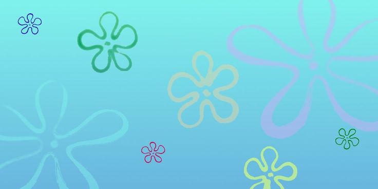 Detail Spongebob Sky Flowers Wallpaper Nomer 5