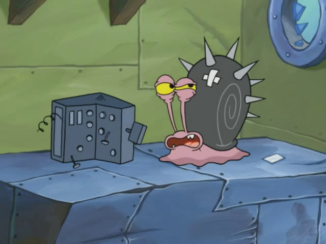Detail Spongebob Snails Nomer 6