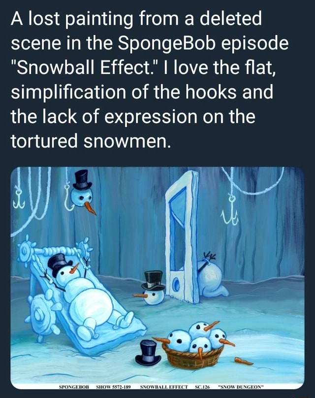 Detail Spongebob Snowball Effect Nomer 28