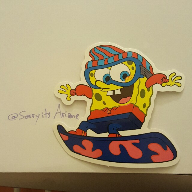 Detail Spongebob Snowboard Nomer 14