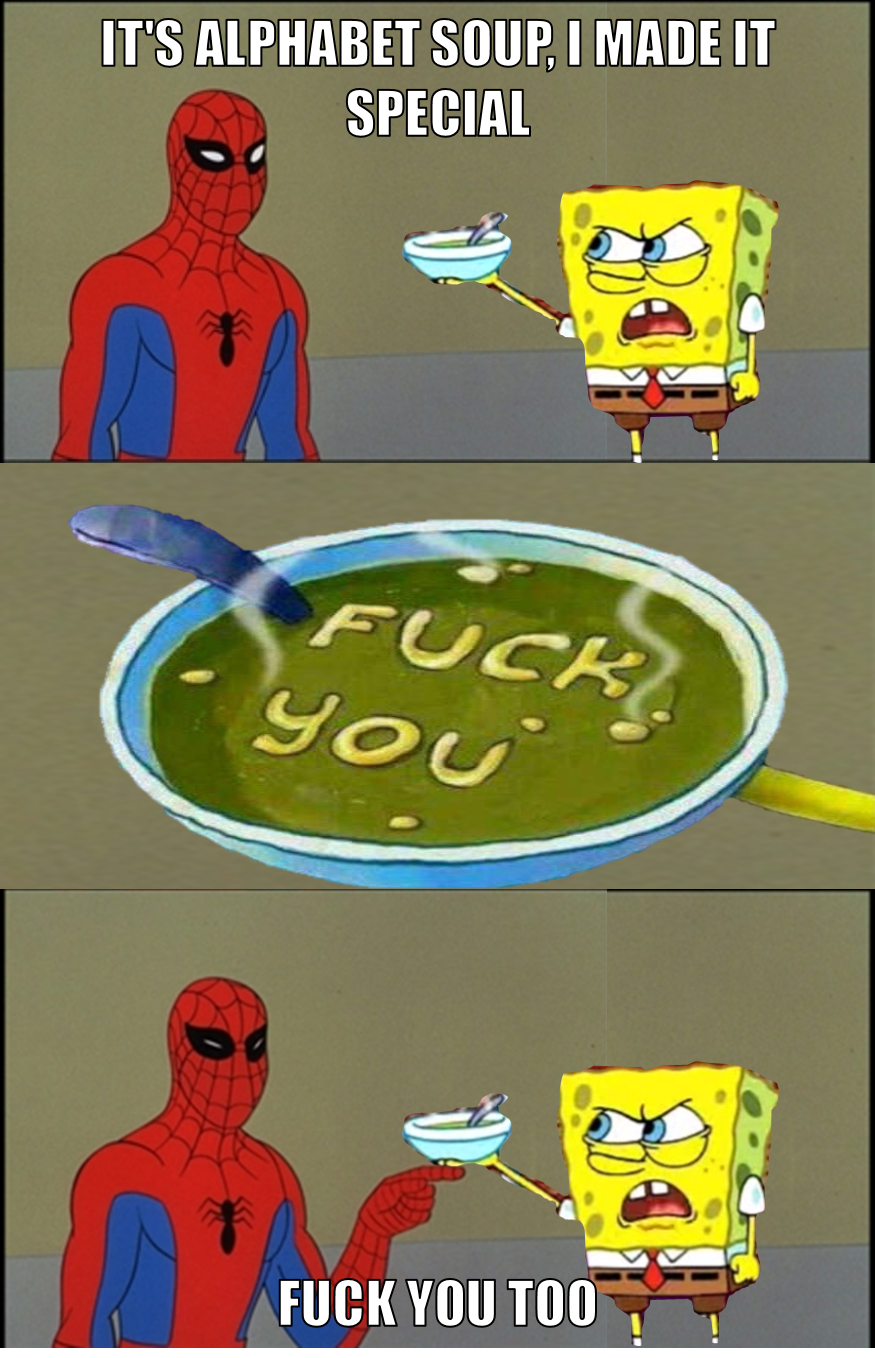 Detail Spongebob Soup Meme Nomer 28