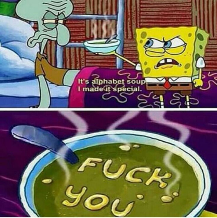 Detail Spongebob Soup Meme Nomer 7