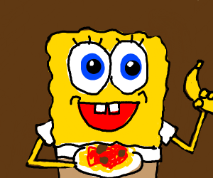 Detail Spongebob Spaghetti Nomer 17