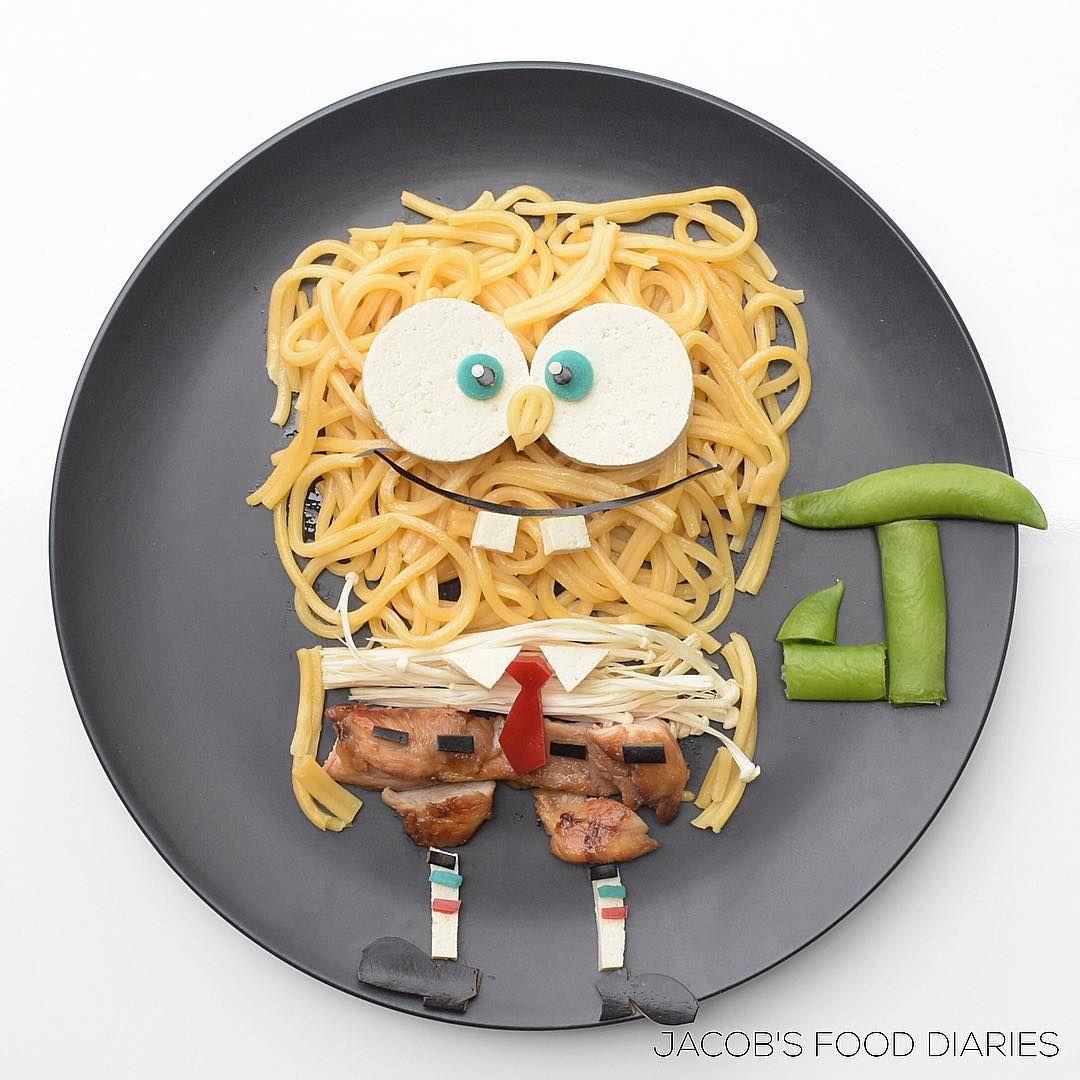 Detail Spongebob Spaghetti Nomer 27