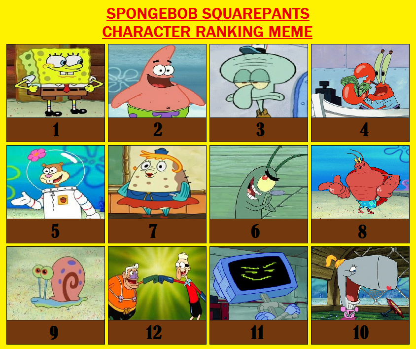 Detail Spongebob Squarepants Characters Images Nomer 52