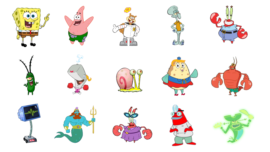 Detail Spongebob Squarepants Characters Images Nomer 9