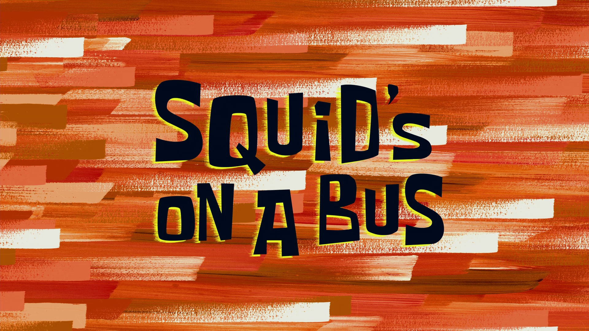Spongebob Squid On A Bus - KibrisPDR