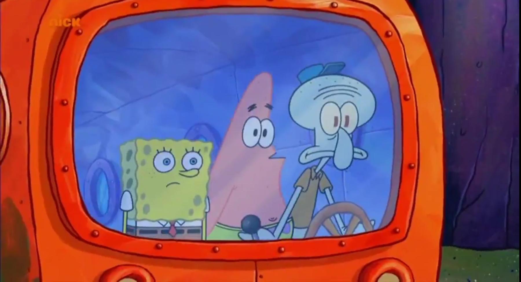 Detail Spongebob Squid On A Bus Nomer 10
