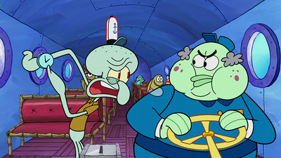 Detail Spongebob Squid On A Bus Nomer 19