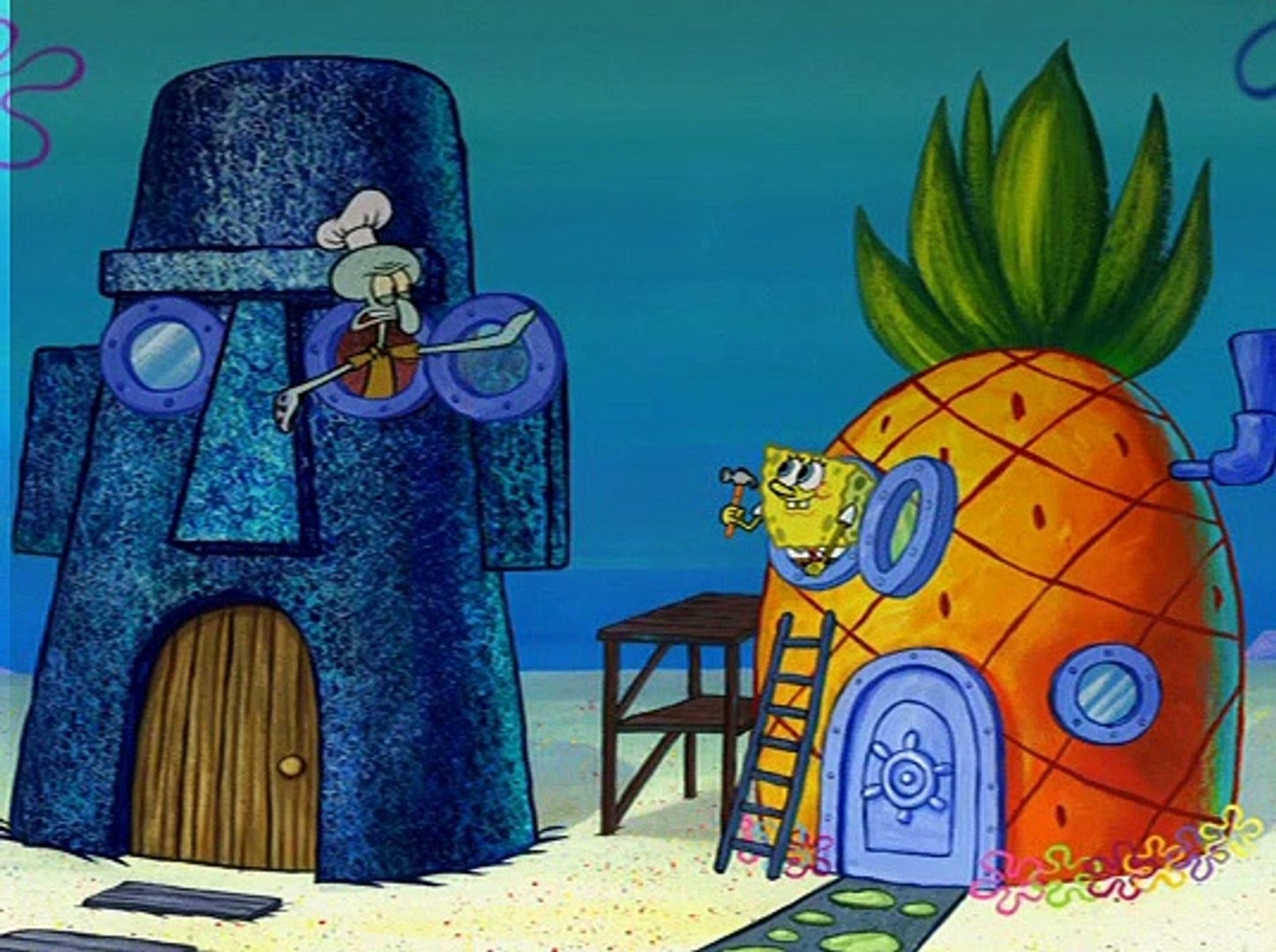 Detail Spongebob Squid On A Bus Nomer 20