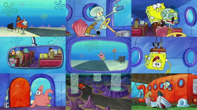 Detail Spongebob Squid On A Bus Nomer 22