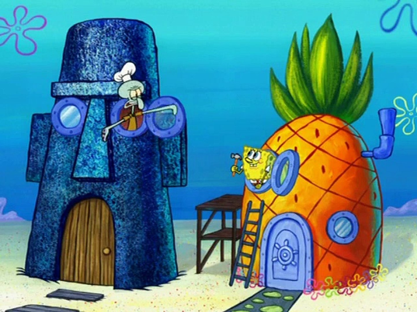 Detail Spongebob Squid On A Bus Nomer 25