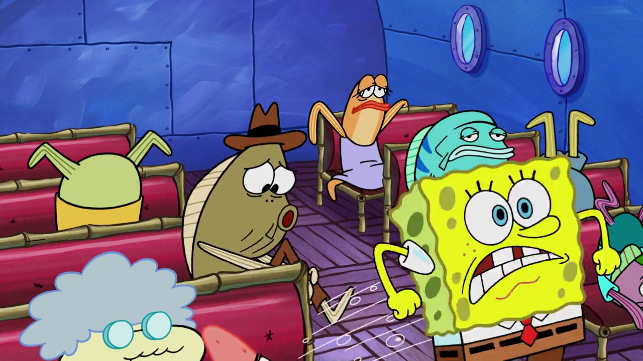 Detail Spongebob Squid On A Bus Nomer 34