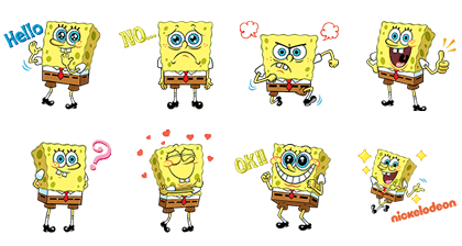 Detail Spongebob Stickers Whatsapp Nomer 48