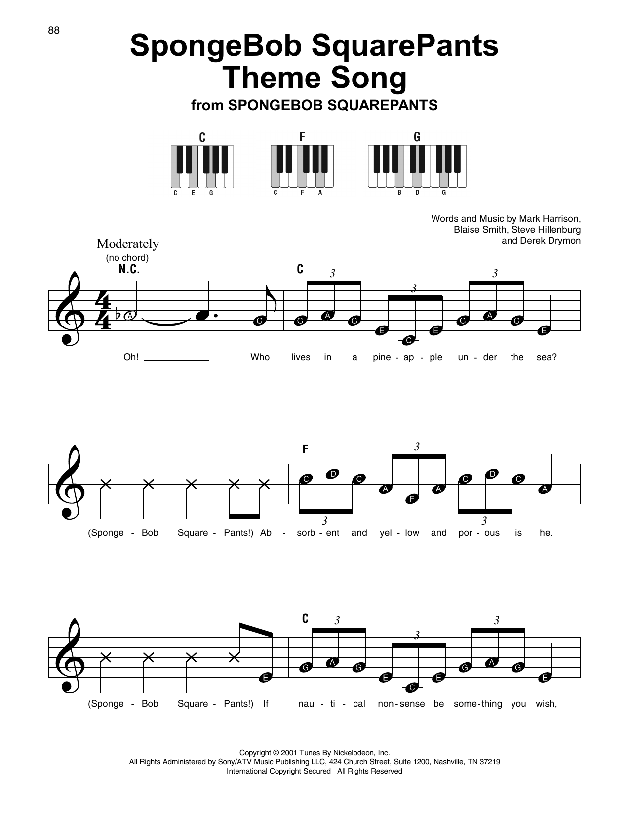 Detail Spongebob Trumpet Sheet Music Nomer 12