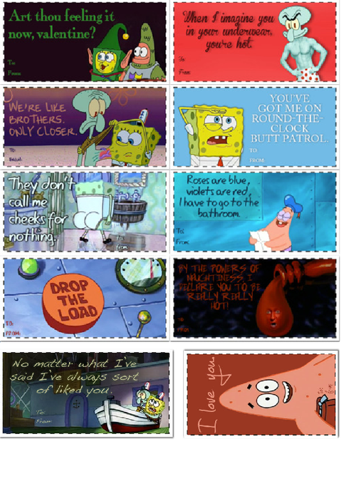 Detail Spongebob Valentines Day Meme Nomer 7