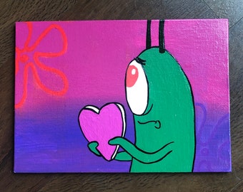 Detail Spongebob Valentines Day Painting Nomer 16