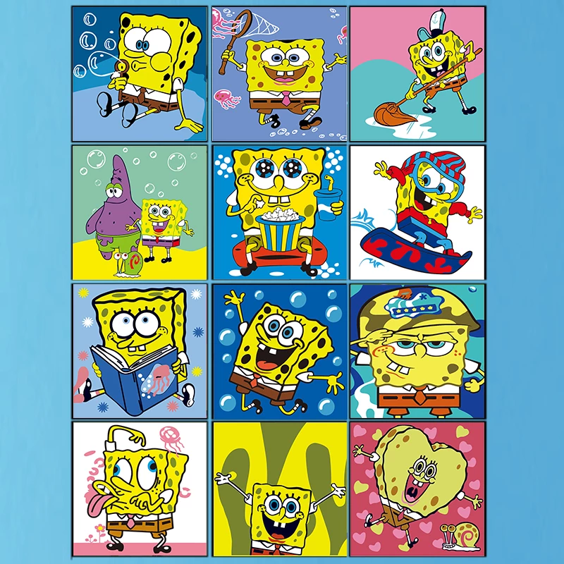 Detail Spongebob Valentines Day Painting Nomer 45