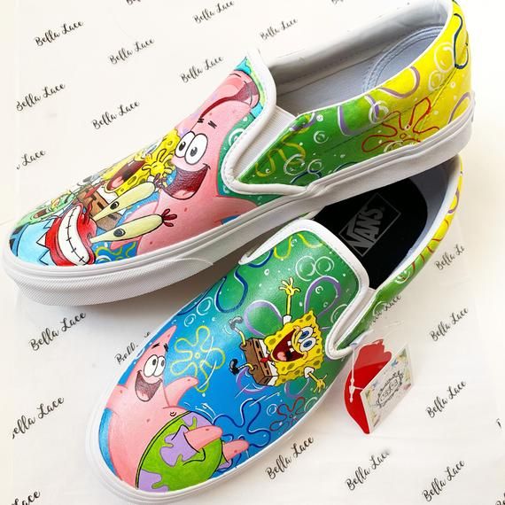 Detail Spongebob Vans Ebay Nomer 11